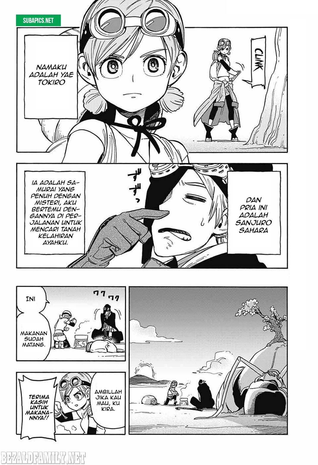 Sahara the Flower Samurai Chapter 02